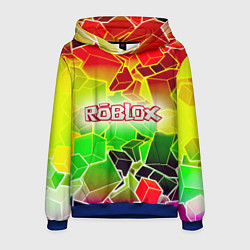 Толстовка-худи мужская Роблокс, цвет: 3D-синий