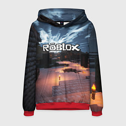 Толстовка-худи мужская ROBLOX, цвет: 3D-красный