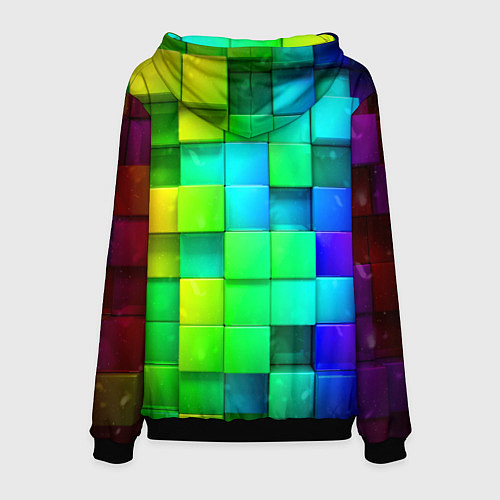 Мужская толстовка Minecraft Майнкрафт / 3D-Черный – фото 2