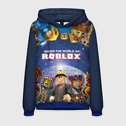 Толстовка-худи мужская ROBLOX, цвет: 3D-синий