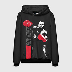 Толстовка-худи мужская Рой Джонс, цвет: 3D-черный