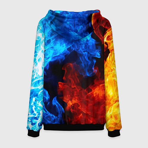 Мужская толстовка CHEVROLET / 3D-Черный – фото 2