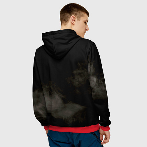 Мужская толстовка ALL BLACKS / 3D-Красный – фото 4