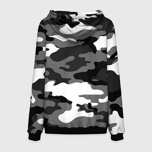 Мужская толстовка Пограничные Войска / 3D-Черный – фото 2