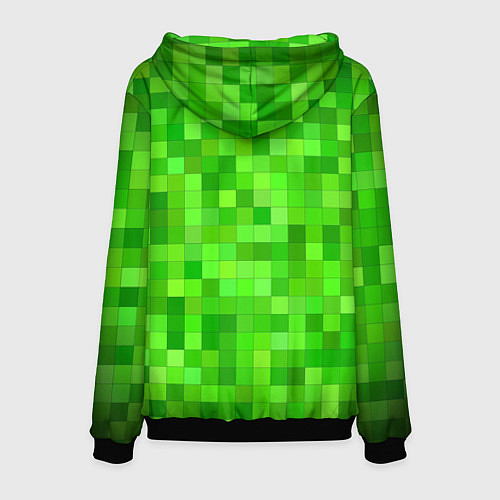 Мужская толстовка MINECRAFT / 3D-Черный – фото 2