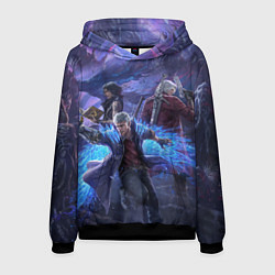 Толстовка-худи мужская DEVIL MAY CRY, цвет: 3D-черный