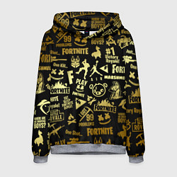 Толстовка-худи мужская FORTNITE, цвет: 3D-меланж