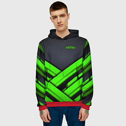 Толстовка-худи мужская Legends of Runeterra, цвет: 3D-красный — фото 2