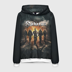 Толстовка-худи мужская Sabaton Band, цвет: 3D-белый