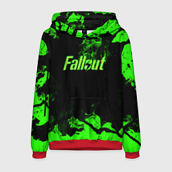Толстовка-худи мужская FALLOUT, цвет: 3D-красный