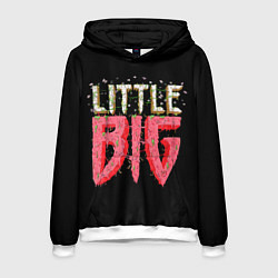 Толстовка-худи мужская Little Big, цвет: 3D-белый