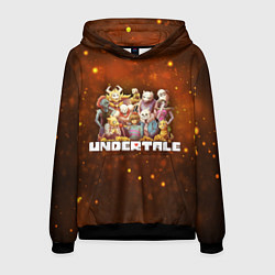 Толстовка-худи мужская UNDERTALE, цвет: 3D-черный
