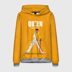 Толстовка-худи мужская Queen, цвет: 3D-меланж