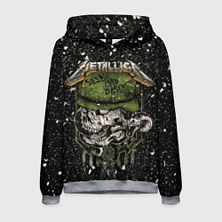 Толстовка-худи мужская Metallica, цвет: 3D-меланж