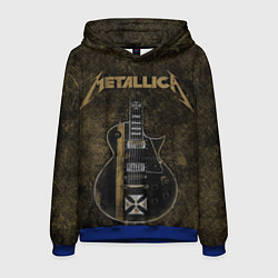 Толстовка-худи мужская Metallica, цвет: 3D-синий