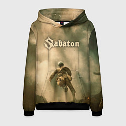 Толстовка-худи мужская Sabaton, цвет: 3D-черный