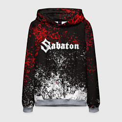 Толстовка-худи мужская SABATON, цвет: 3D-меланж