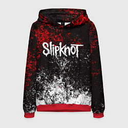 Толстовка-худи мужская SLIPKNOT, цвет: 3D-красный