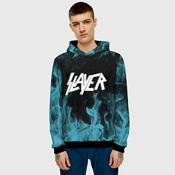 Толстовка-худи мужская Slayer, цвет: 3D-черный — фото 2