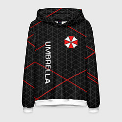 Толстовка-худи мужская UMBRELLA CORP, цвет: 3D-белый