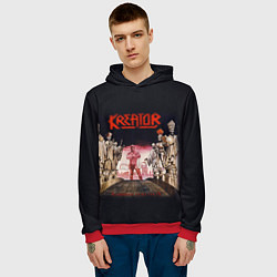 Толстовка-худи мужская Kreator 16, цвет: 3D-красный — фото 2