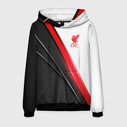 Толстовка-худи мужская Liverpool F C, цвет: 3D-черный