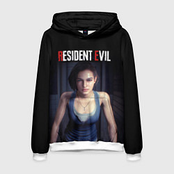 Толстовка-худи мужская Jill Valentine, цвет: 3D-белый