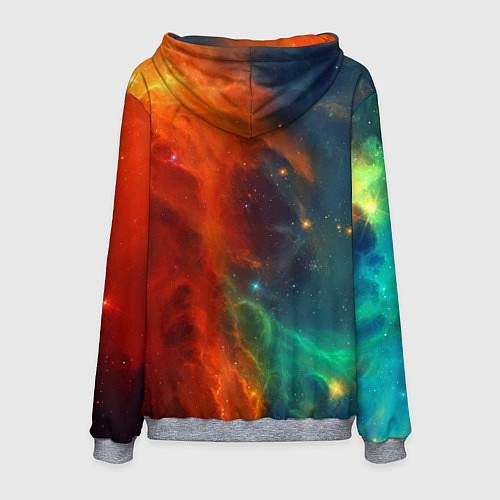 Мужская толстовка NASA / 3D-Меланж – фото 2
