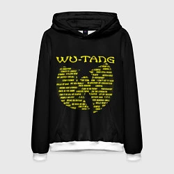 Толстовка-худи мужская WU-TANG CLAN, цвет: 3D-белый