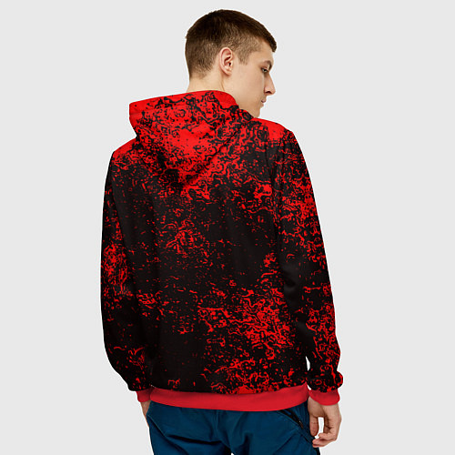 Мужская толстовка RUST / 3D-Красный – фото 4