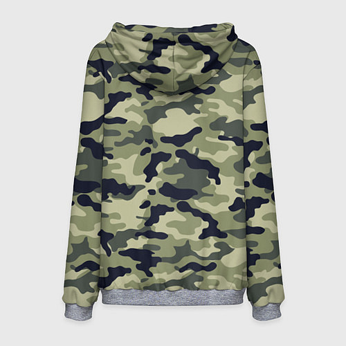 Мужская толстовка Пограничные Войска камуфляж / 3D-Меланж – фото 2
