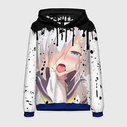 Толстовка-худи мужская AHEGAO, цвет: 3D-синий