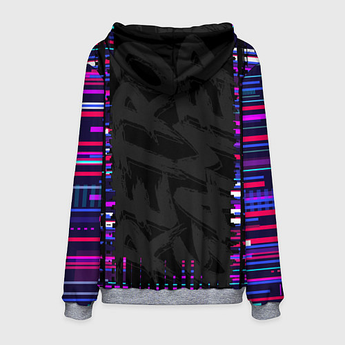 Мужская толстовка RETROGAMER3D47 / 3D-Меланж – фото 2