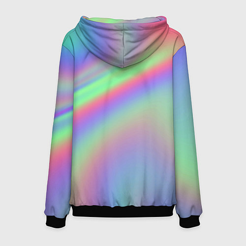 Мужская толстовка Gradient vinyl / 3D-Черный – фото 2