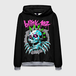 Толстовка-худи мужская Blink-182 8, цвет: 3D-меланж