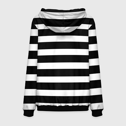 Мужская толстовка Моряк / 3D-Черный – фото 2