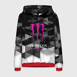 Толстовка-худи мужская MONSTER ENERGY Z, цвет: 3D-красный