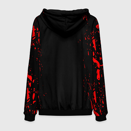 Мужская толстовка CHICAGO BULLS / 3D-Черный – фото 2