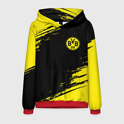 Толстовка-худи мужская BORUSSIA, цвет: 3D-красный