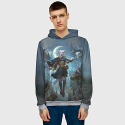 Толстовка-худи мужская Tamiyo, цвет: 3D-меланж — фото 2