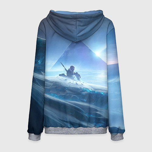 Мужская толстовка DESTINY 2 / 3D-Меланж – фото 2