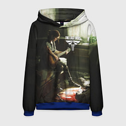 Толстовка-худи мужская The last of us part 2 tlou2, цвет: 3D-синий