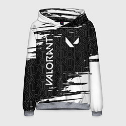 Толстовка-худи мужская VALORANT ВАЛОРАНТ, цвет: 3D-меланж