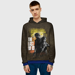 Толстовка-худи мужская The last of us, цвет: 3D-синий — фото 2