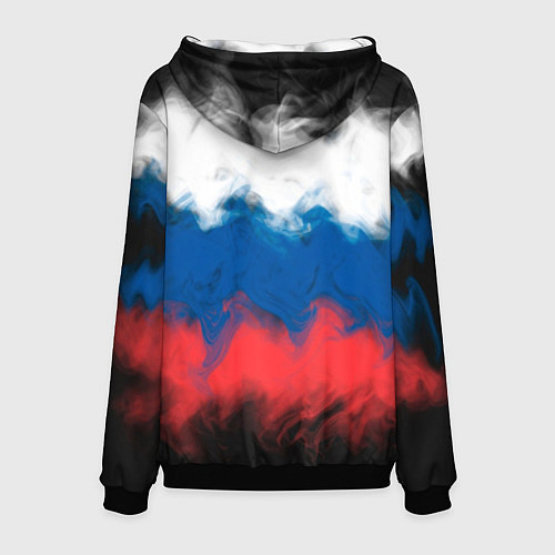 Мужская толстовка Россия / 3D-Черный – фото 2