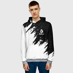 Толстовка-худи мужская Sabaton, цвет: 3D-меланж — фото 2