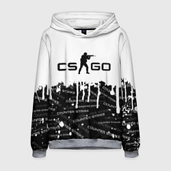 Толстовка-худи мужская COUNTER STRIKE, цвет: 3D-меланж