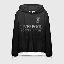 Толстовка-худи мужская LIVERPOOL, цвет: 3D-белый