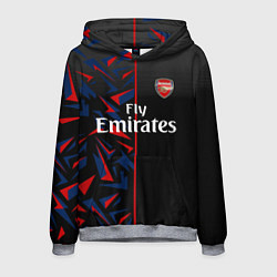 Толстовка-худи мужская ARSENAL UNIFORM 2020, цвет: 3D-меланж