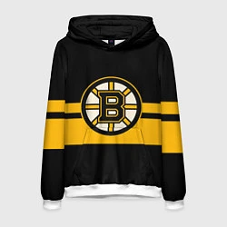 Толстовка-худи мужская BOSTON BRUINS NHL, цвет: 3D-белый